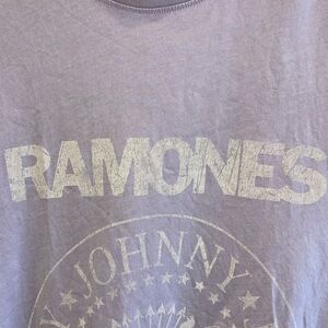 RAMONES Graphic Women's Tank Top - Purple